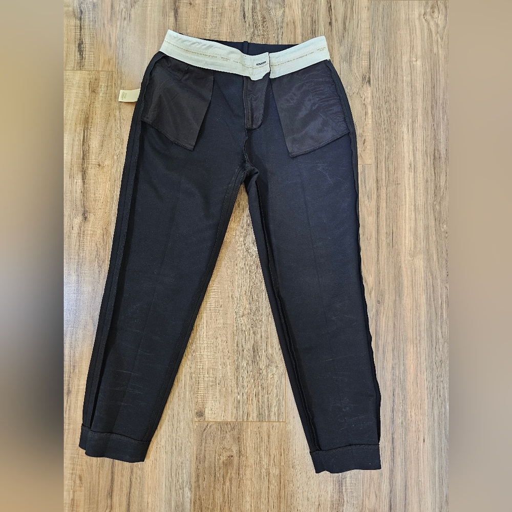 KATE SPADE Live Colorfully Black Cropped Pants - Picture 7 of 10